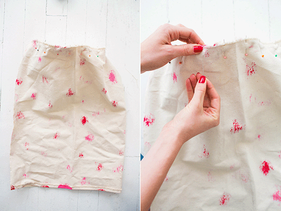 como hacer la base de una bolsa de tela
