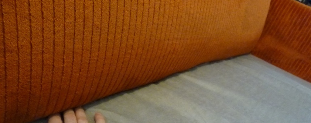 ajusta y engrampar las telas al sillón para tapizados