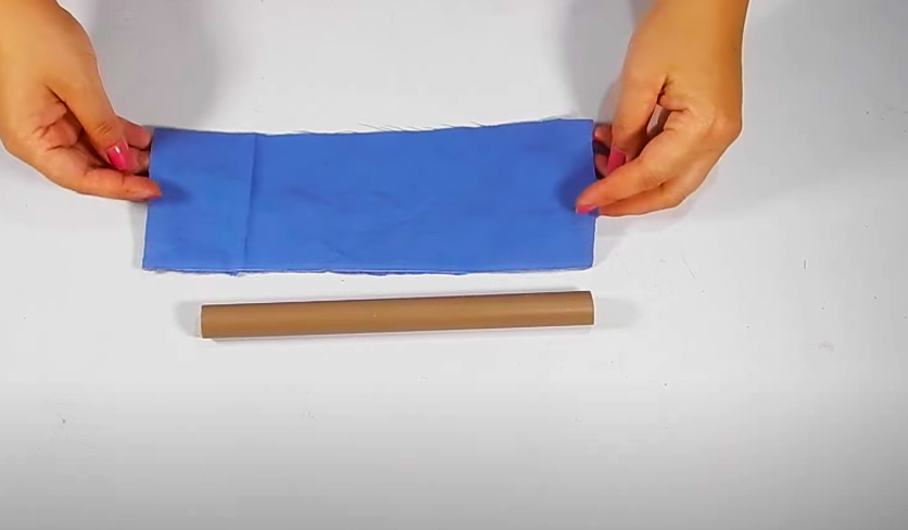 Cómo confeccionar un porta papel de cocina con tela - Trapitos.com.ar - Blog