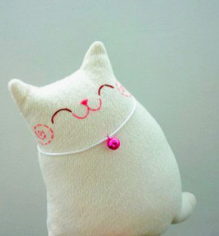 C&oacute;mo hacer un peluche de tela en forma de gatito